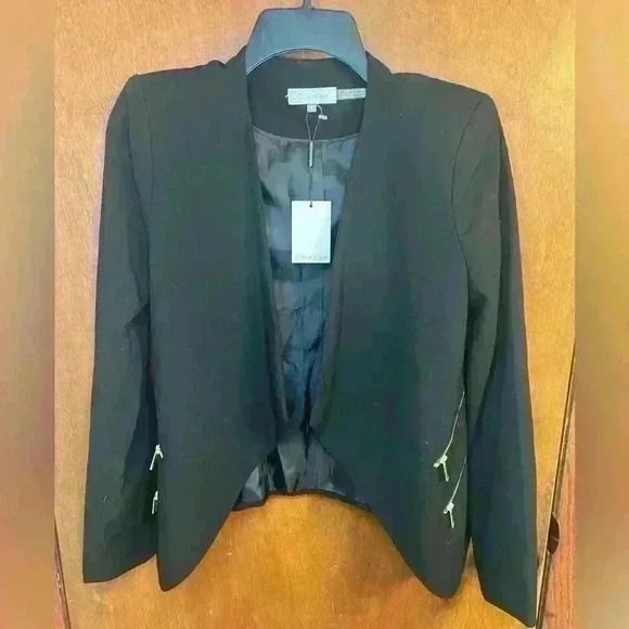 Calvin Klein Women’s black business suit jacket blazer - new with tags - Picture 1 of 5